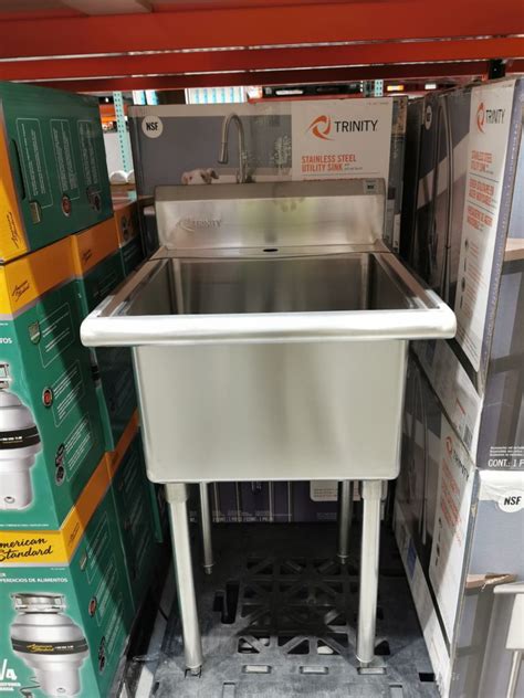 stainless steel laundry tub costco